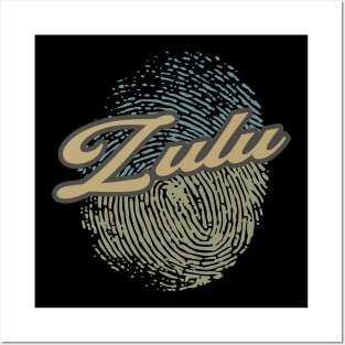 Zulu Fingerprint Posters and Art